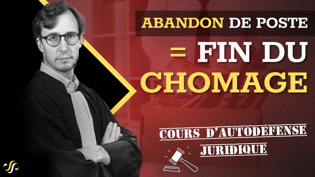 Comment quitter son travail et toucher le chômage ? - Cours d'autodéfense juridique