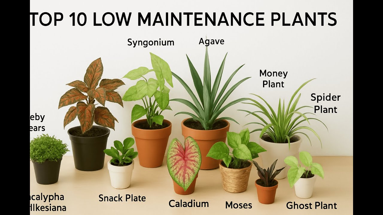 Top 10 Easy Care 🌱 Plants – Ghar 🏡 Ko Banaye Sundar ✨ 