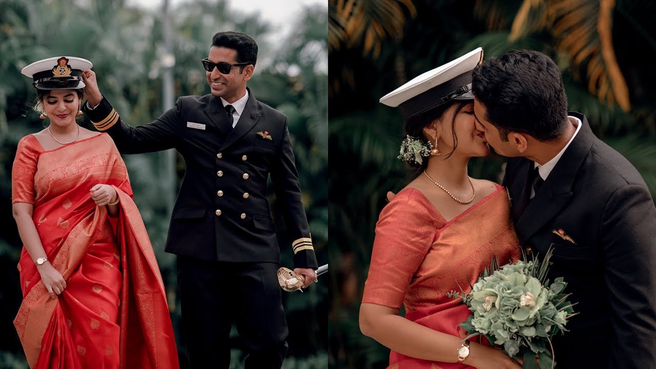 Donning the Military Uniform in Wedding