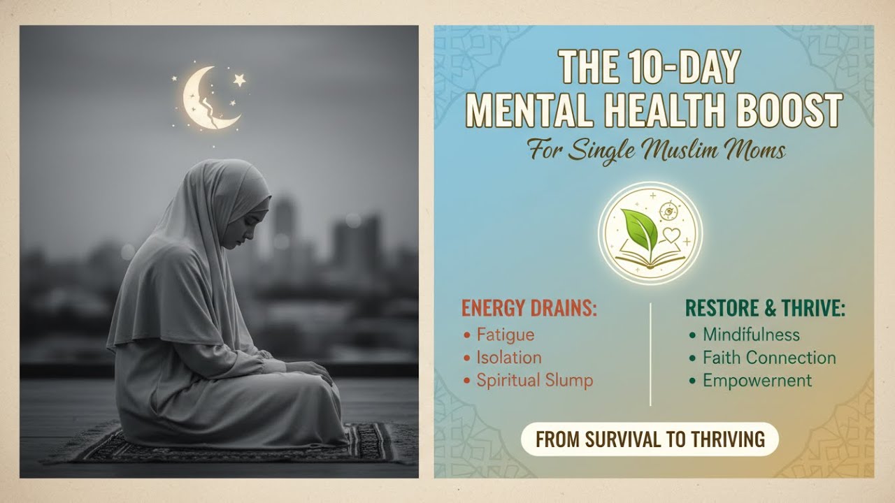 Single Muslim Mom Burnout: You Can't Pour From an Empty Cup