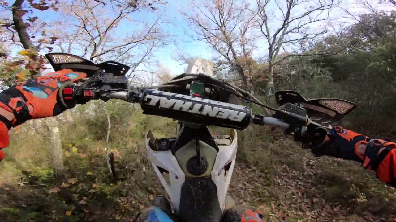 IL ROULE FORT AVEC SON 300 GAS GAS !
