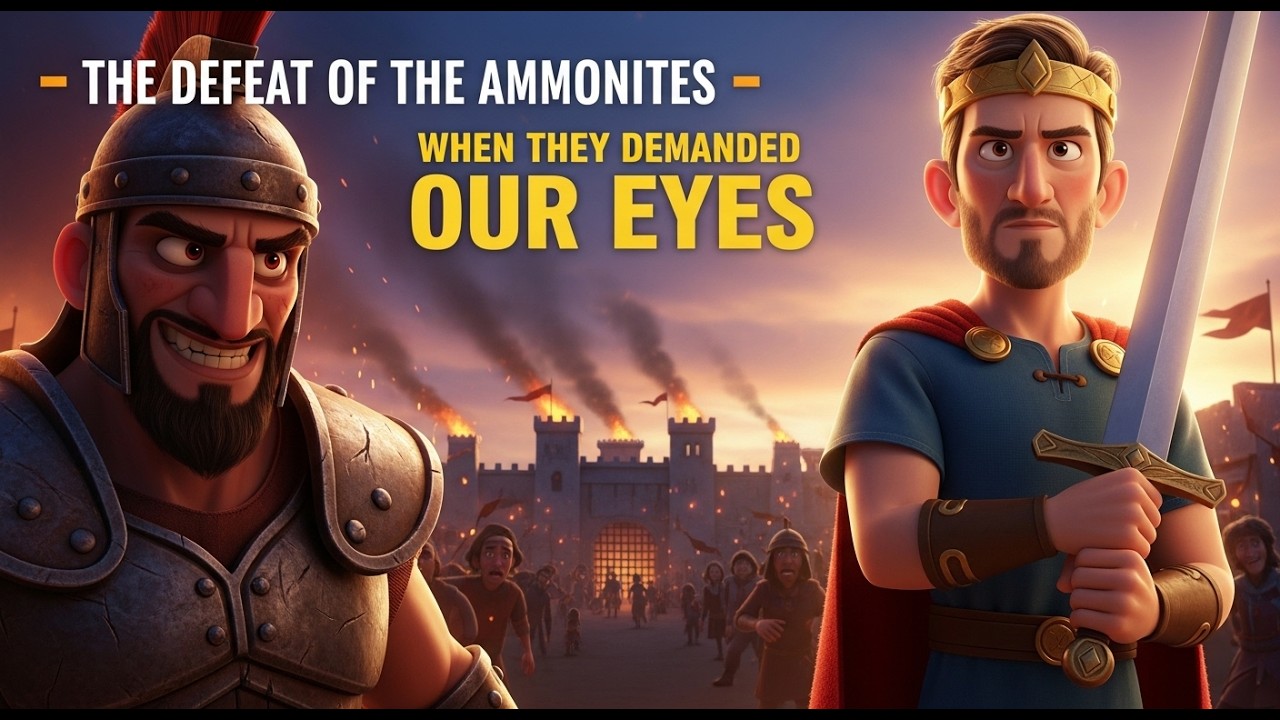 THE DEFEAT OF THE AMMONITES : WHEN THEY DEMANDED OUR EYES