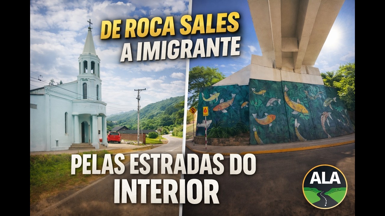 De Roca Sales a Imigrante: pelas estradas do interior gaúcho.
