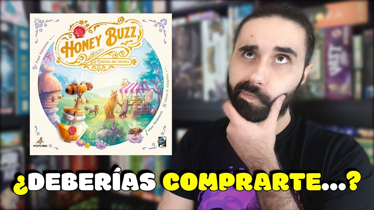 💰¿Deberías comprarte... Honey Buzz? - Honey Buzz juego de mesa