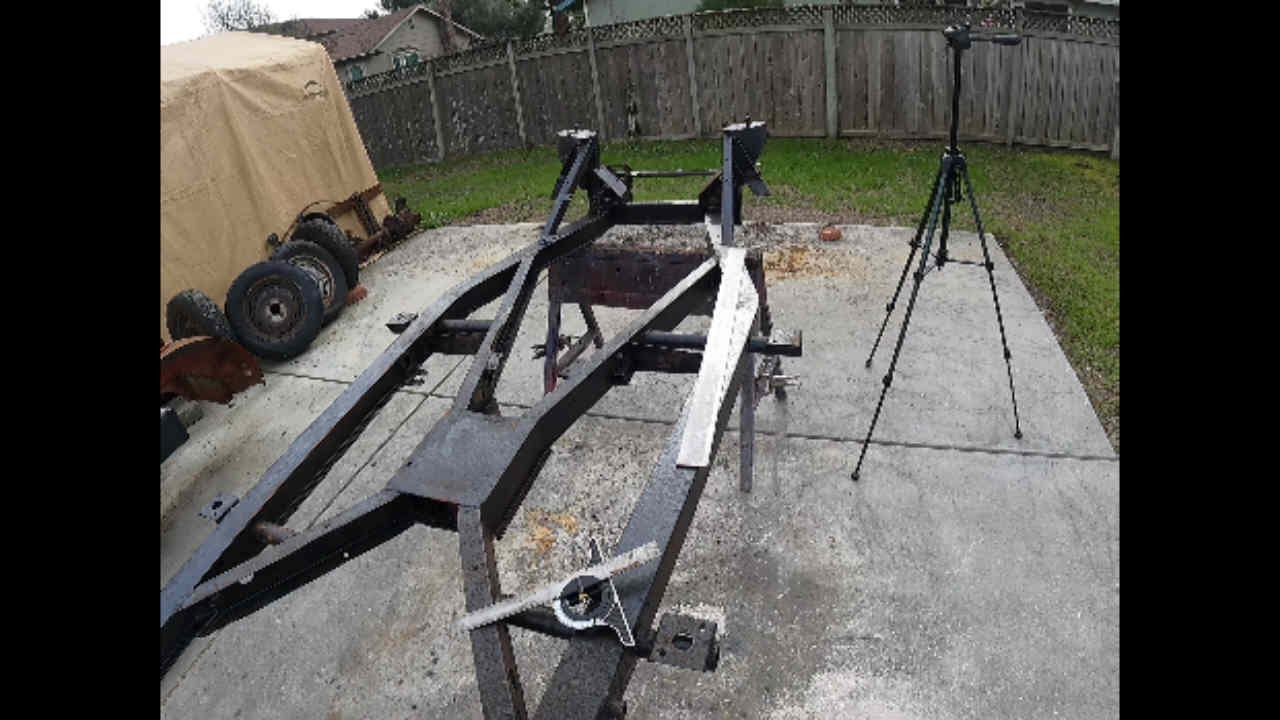 1955 Triumph TR2 Restoration.  Part 10 Frame Repairs