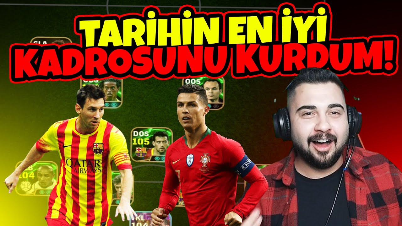 BANA GÖRE TARİHİN EN İYİ KADROSUNU KURDUM! RÜYA TAKIMIMI! 🔥 eFootball Mobile 2026