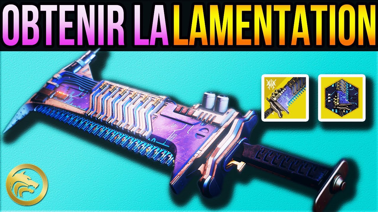 Destiny 2 - OBTENIR LA LAMENTATION! Emplacements Exos, Collection Titre Fragmenté & New Quête