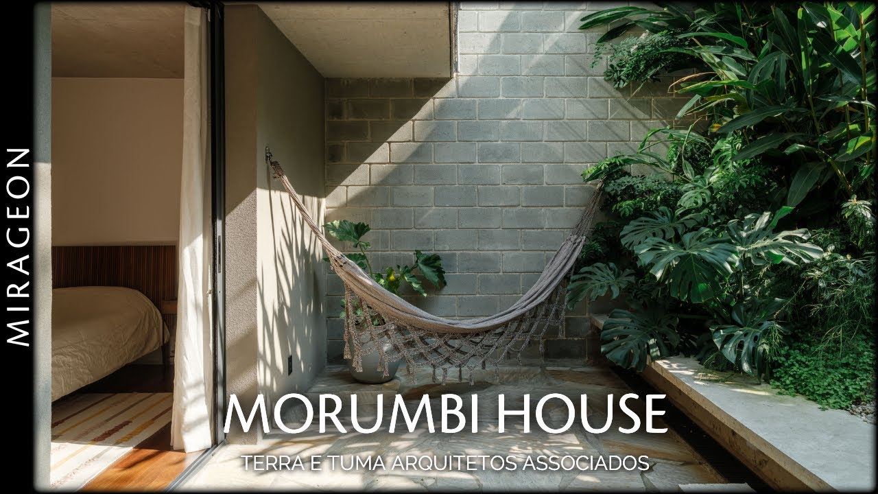 Green Oasis on a Compact, Sloped Lot | Morumbi House