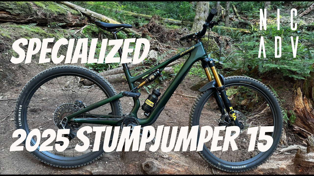 Обзор нового Specialized Stumpjumper 15 2025 года. Первый заезд | Мы достигли вершины трейлового ...