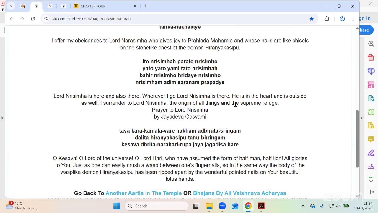 Bhakti and 5 kinds of Rasas by HG Sita Sundari Dasi 