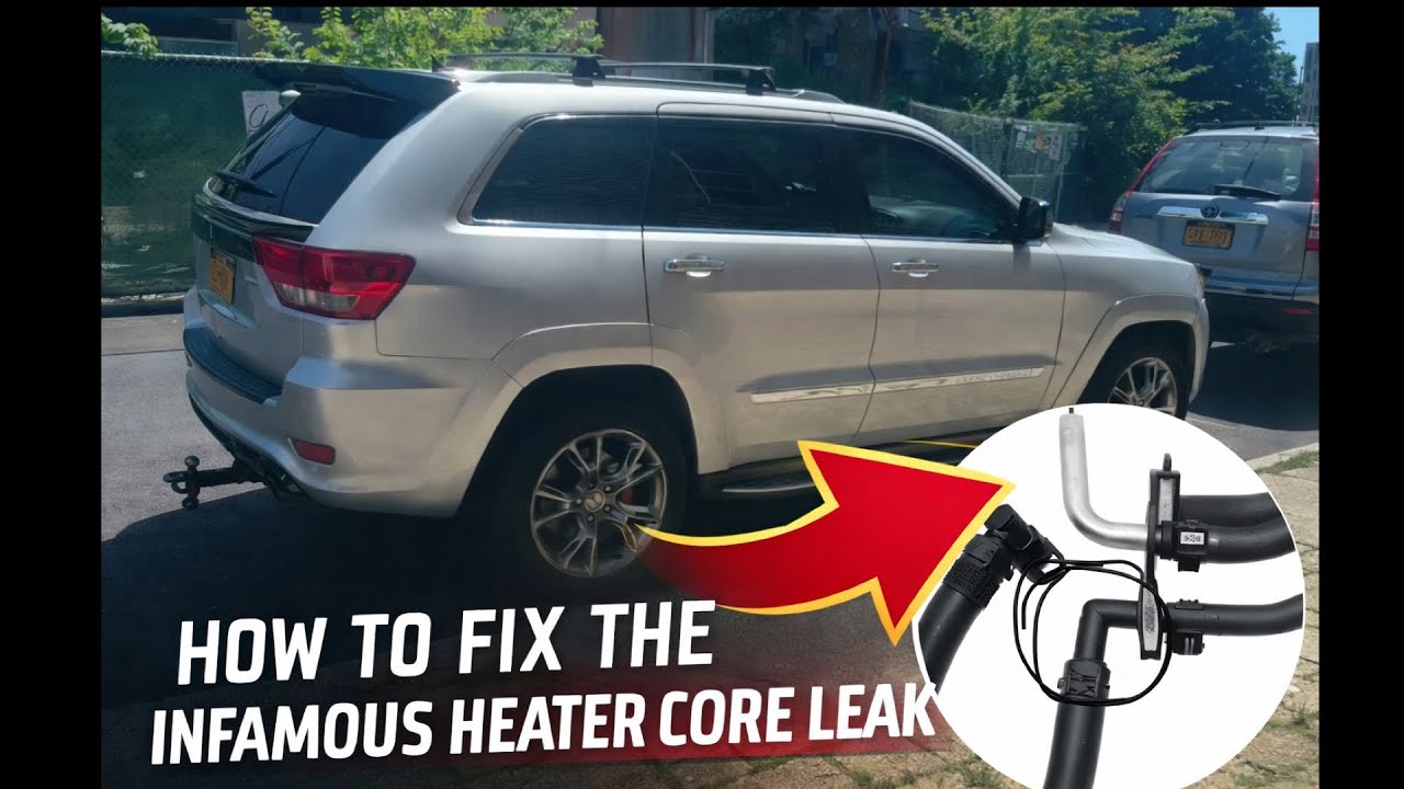 How to fix the heater core fittings leak on the 2012  Jeep Grand Cherokee (wk2)