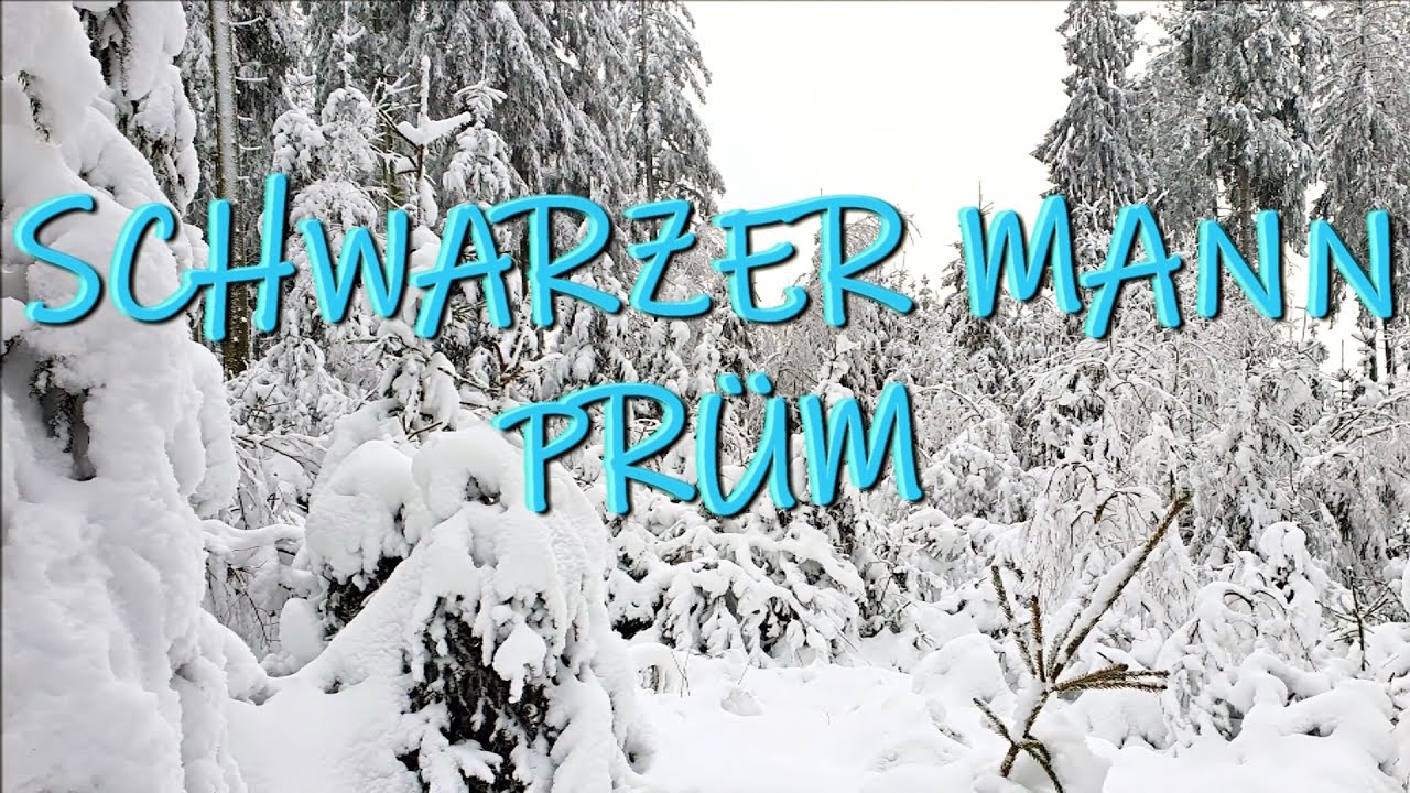 WINTERMÄRCHEN  PRÜM  SCHWARZER MANN  WESTWALL-WANDERWEG  27.-29.01.2023