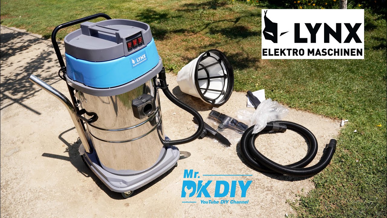 3600W Vacuum Cleaner - WET & DRY Test (80L INOX Beast!)