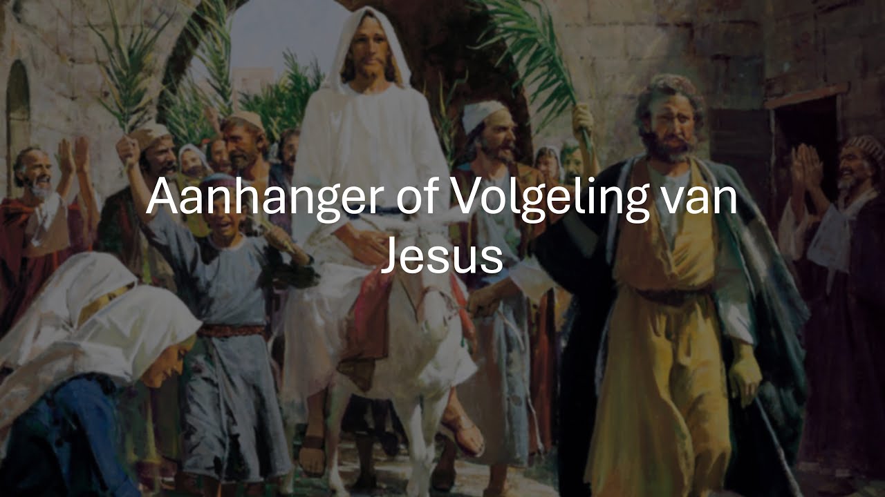 Aanhanger of Volgeling van Jesus