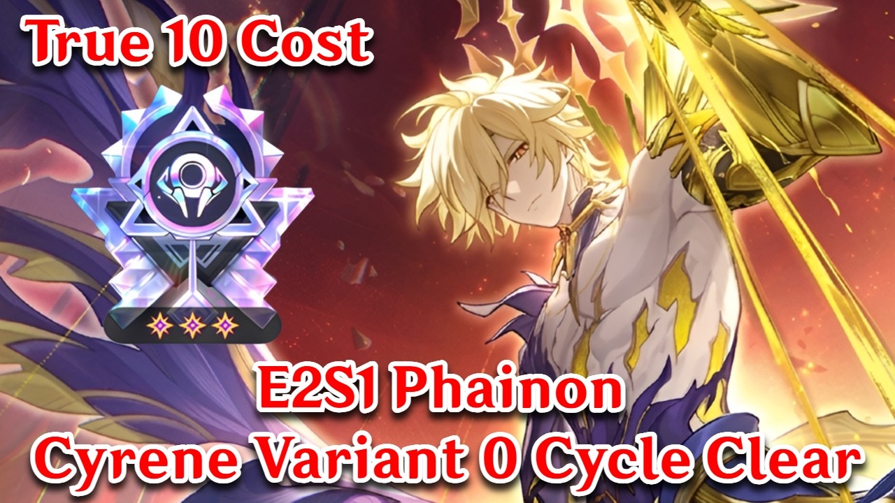 INSANE KING STAGE 35MIL SKARACABAZ! E2S1 Phainon 0 Cycle Clear! Ft E2 Cyrene | Honkai Star Rail 4.3