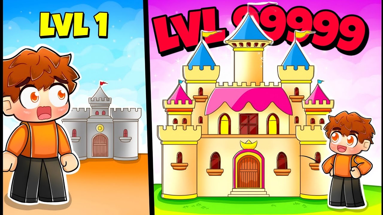 BUILDING LVL 99999 CASTLE DEFENCE IN ROBLOX