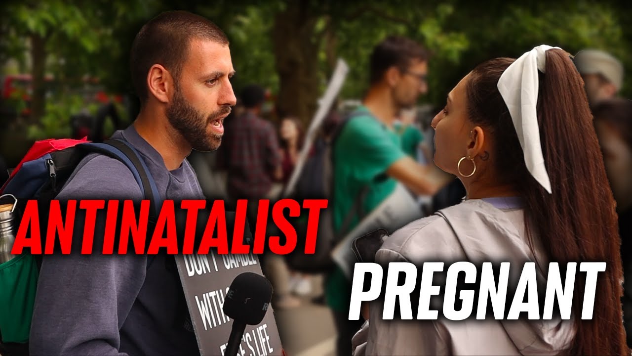 Pregnant Woman Debates Antinatalist… Crazy Ending
