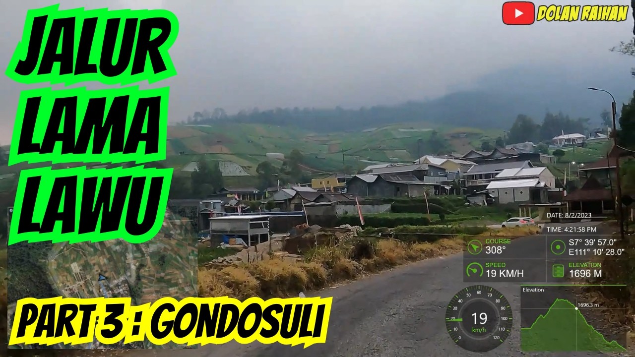 GONDOSULI TAWANGMANGU PART 4 | Menyusuri Jalur Lama Gunung Lawu Sampai Bundaran HI
