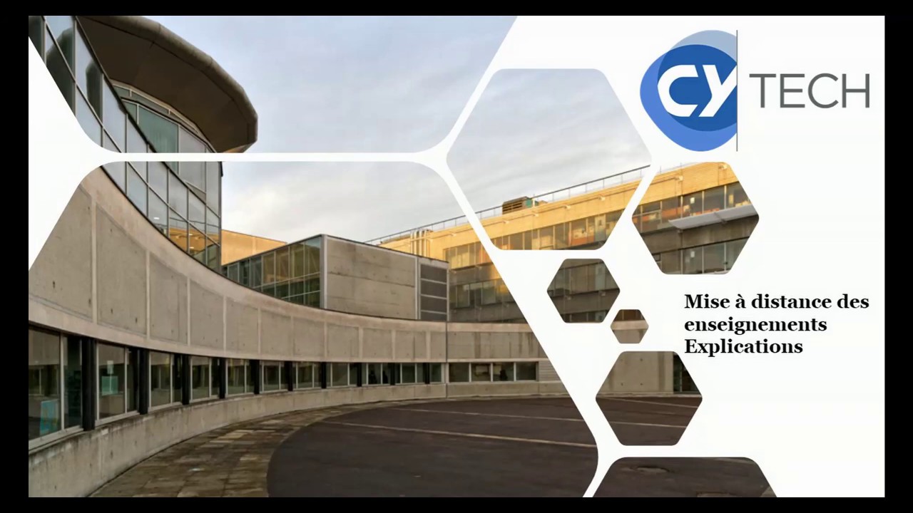 Intro Enseignement &agrave; distance &agrave; CY Tech
