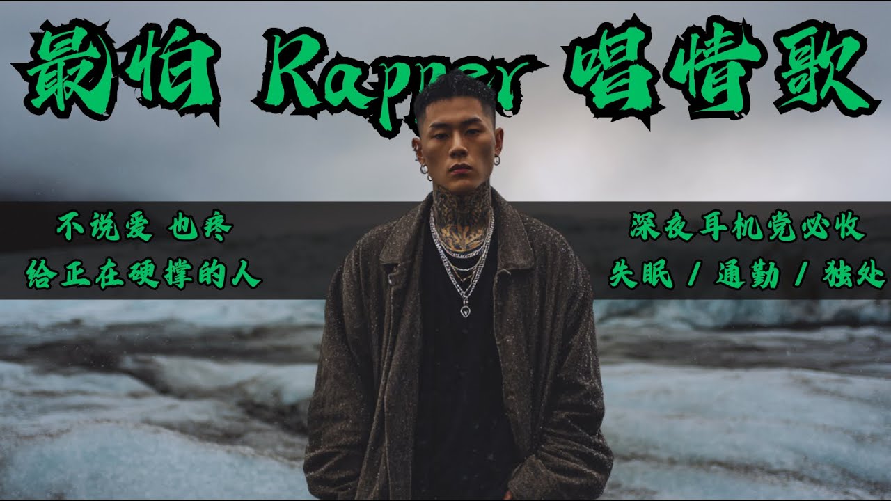 【最怕Rapper唱情歌】冷静emo情歌｜深夜循环 1 Hour