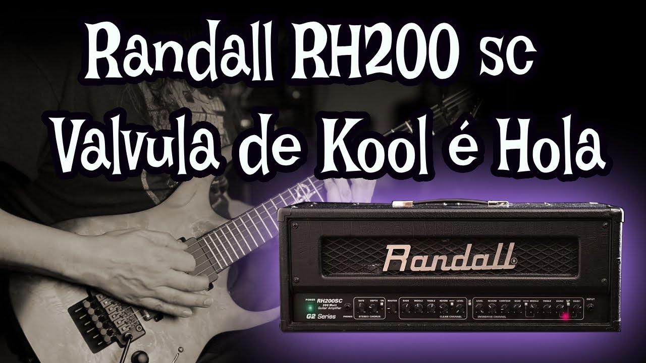 Randall Rh 200 sc - Se achar compre!!