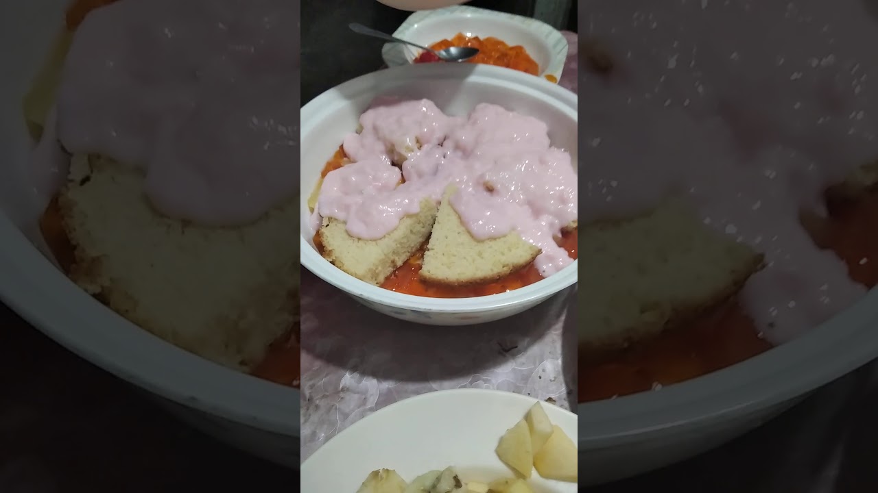 fruit trifle ] easy recipe ] cook with beena ] beenas kitchen