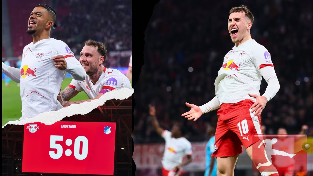 RB Leipzig - TSG Hoffenheim 5:0 Highlights| 27. Spieltag 