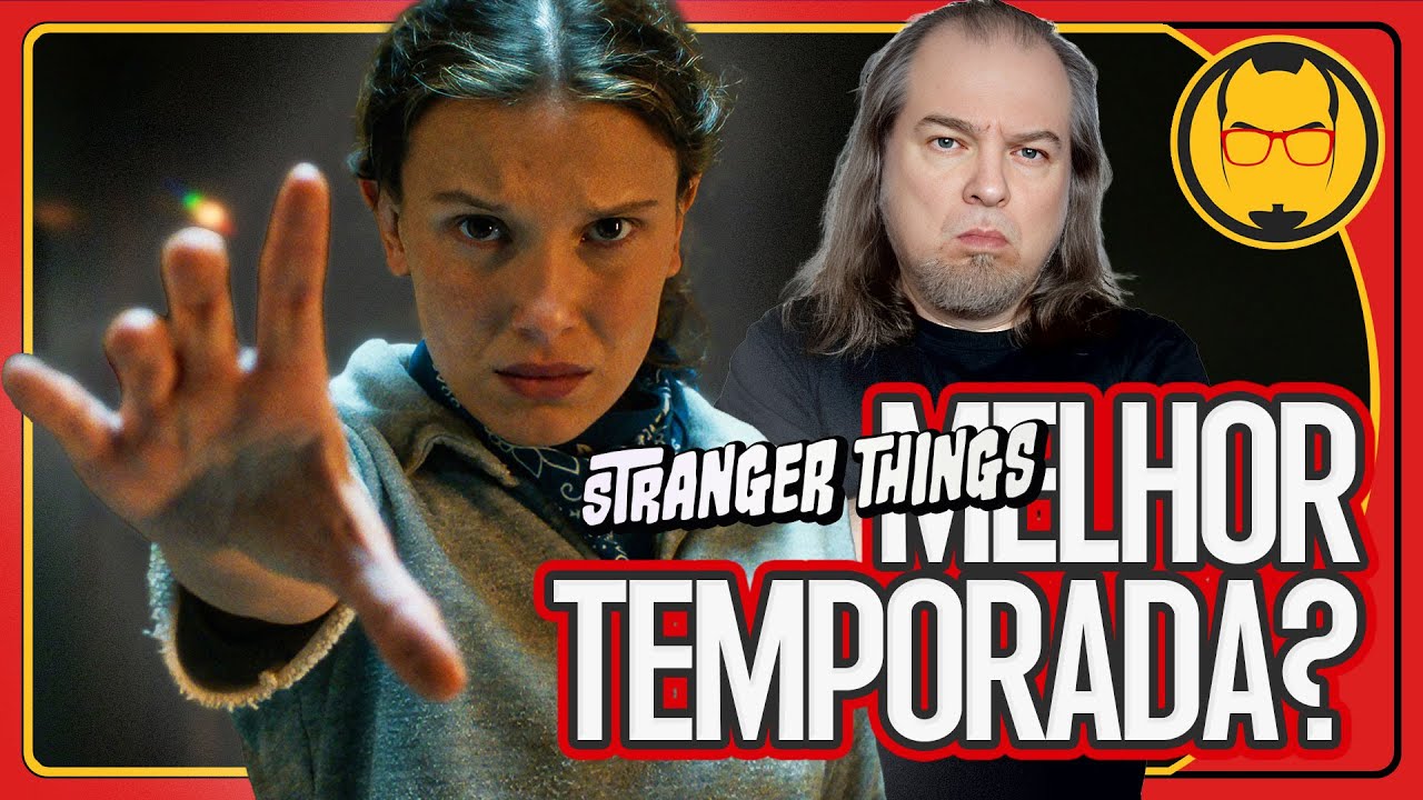 A MELHOR TEMPORADA?! 🤯 Ou STRANGER THINGS &eacute; uma DECEP&Ccedil;&Atilde;O - AO VIVO - @nerdrabugento