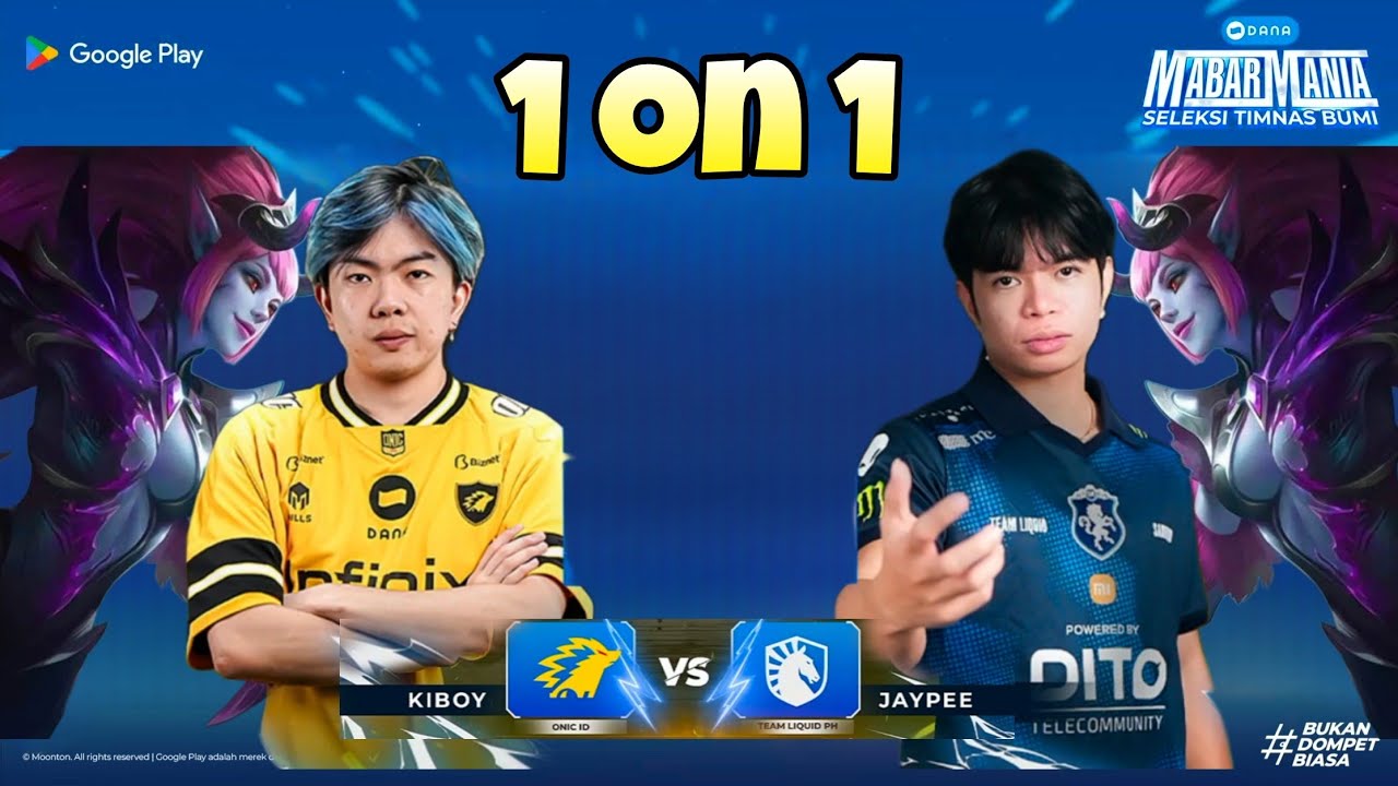 KIBOY vs JAYPEE 1 VS 1 MATCH by DANA INDONESIA 