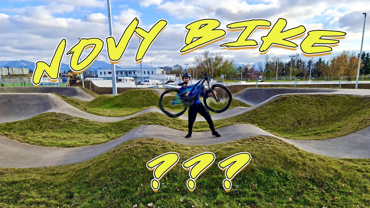 Môj nový bajk │jazdenie na pumpracku & street sesh