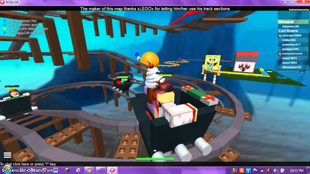 Roblox! Cart Ride Chaos