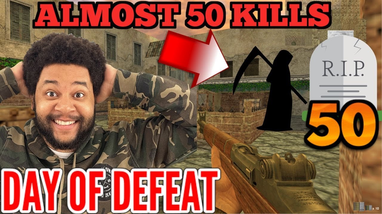 44 KILLS IN 20 MINUTES! Day of Defeat Pro Gameplay