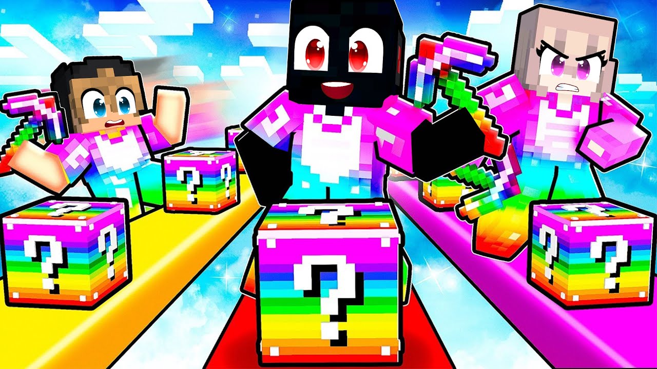 Cursa De *Lucky Block OP*!