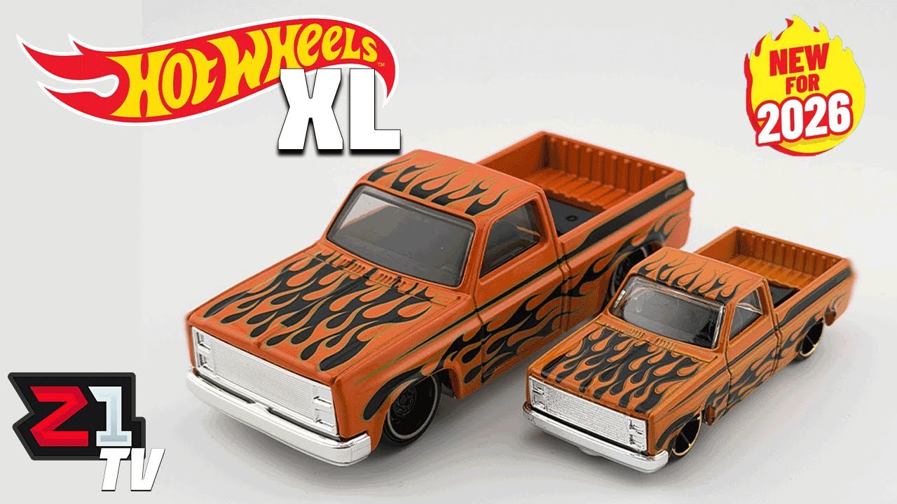 Первый взгляд на НОВУЮ модель Hot Wheels XL, прямое сравнение!