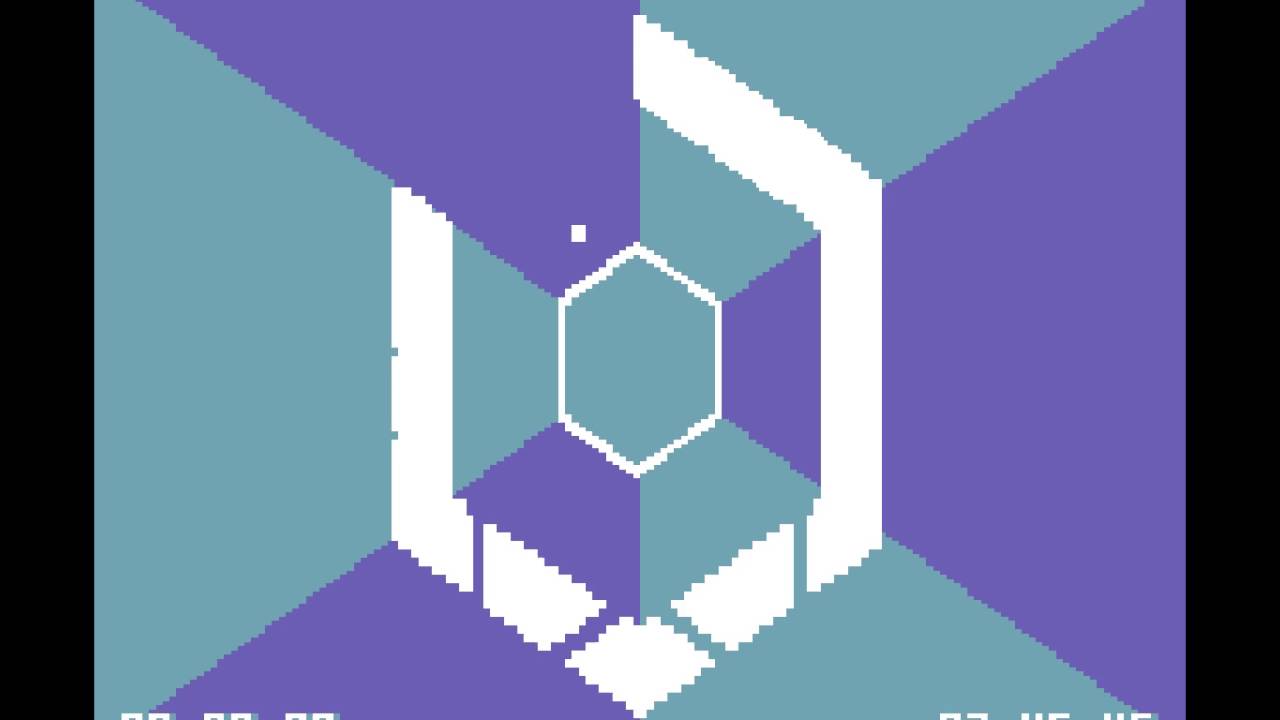 Micro Hexagon (C64) 10 minutes TAS run