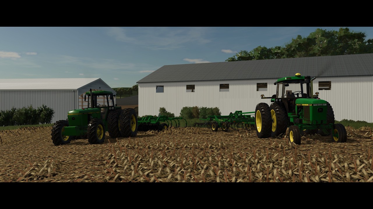 The first plowing and cultivator on me own land Ep4 FS25 Ashton Corner Timelape