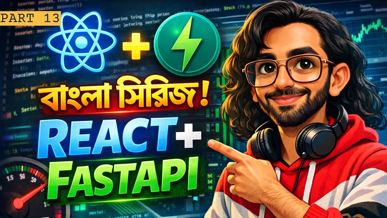 FastAPI তে Pydantic BaseModel ব্যবহার | Full Stack Development with React + FastAPI | পার্ট ১৩