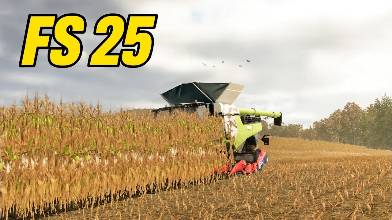 Fs 25 Highlads Fishing kukorica aratás elkezdése és szállítása 1 rész 2 epizód. 