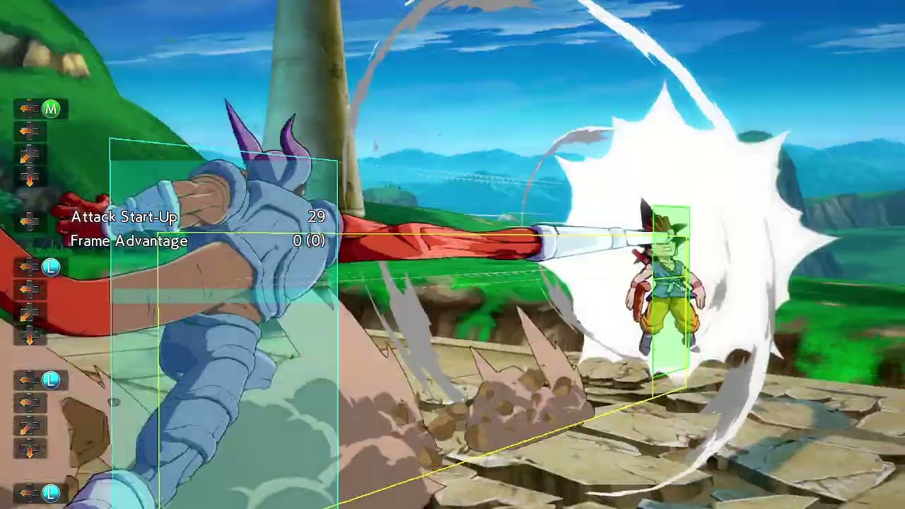 Janemba DBFZ Patch 1.42 Hitboxes