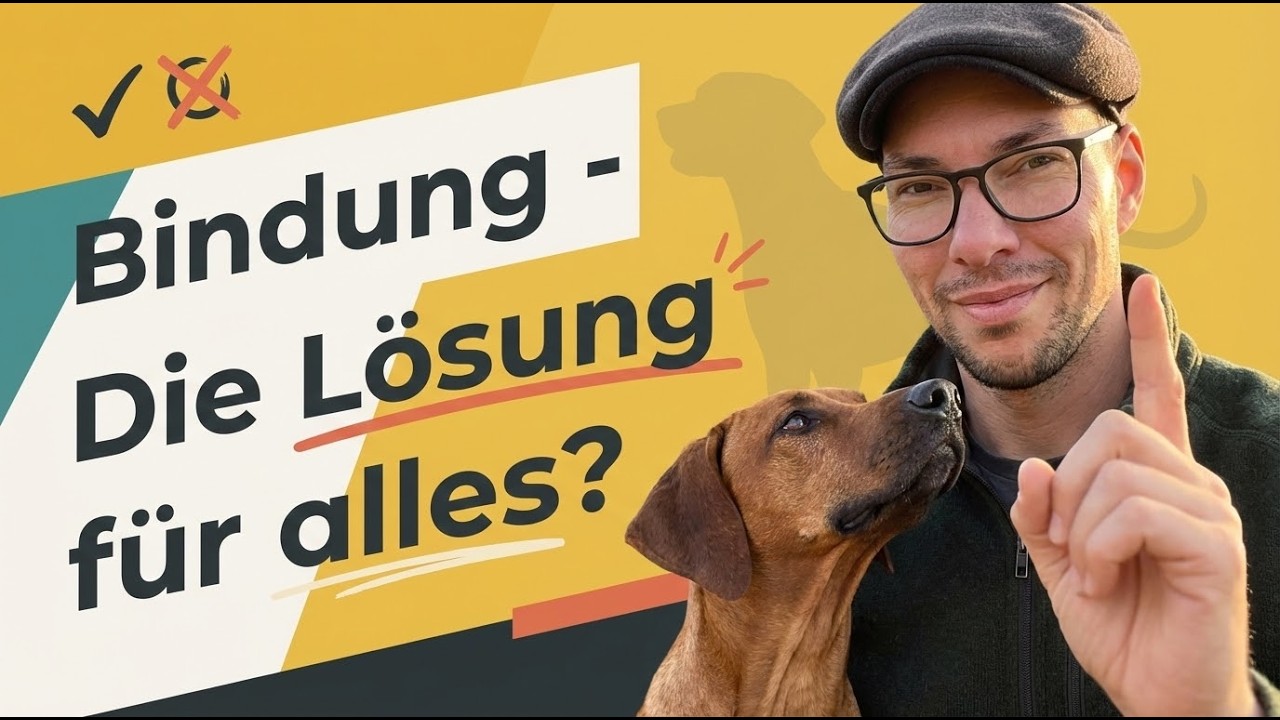 Was dir kein Hundetrainer sagt: Bindung ist nicht das Problem