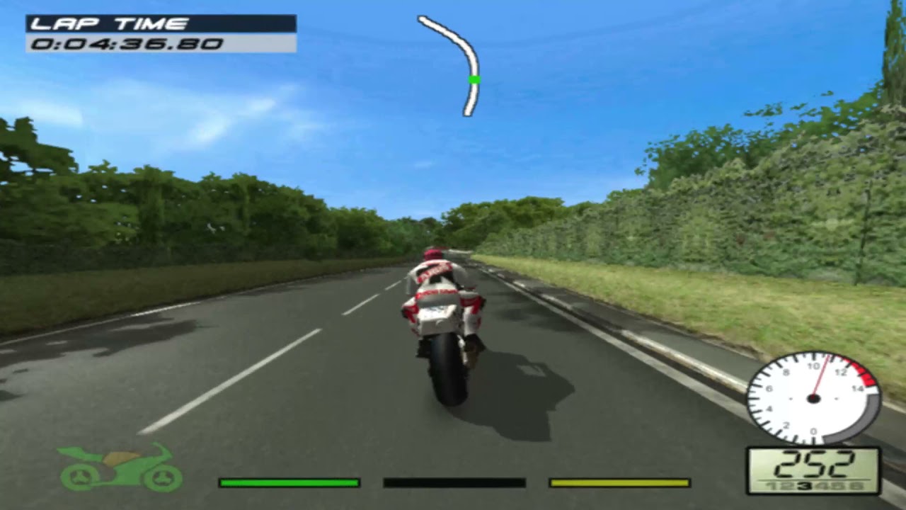 13:25 Isle of Man TT Classic Superbikes world record lap. Norton F1  (TT Superbikes Legends, PS2)