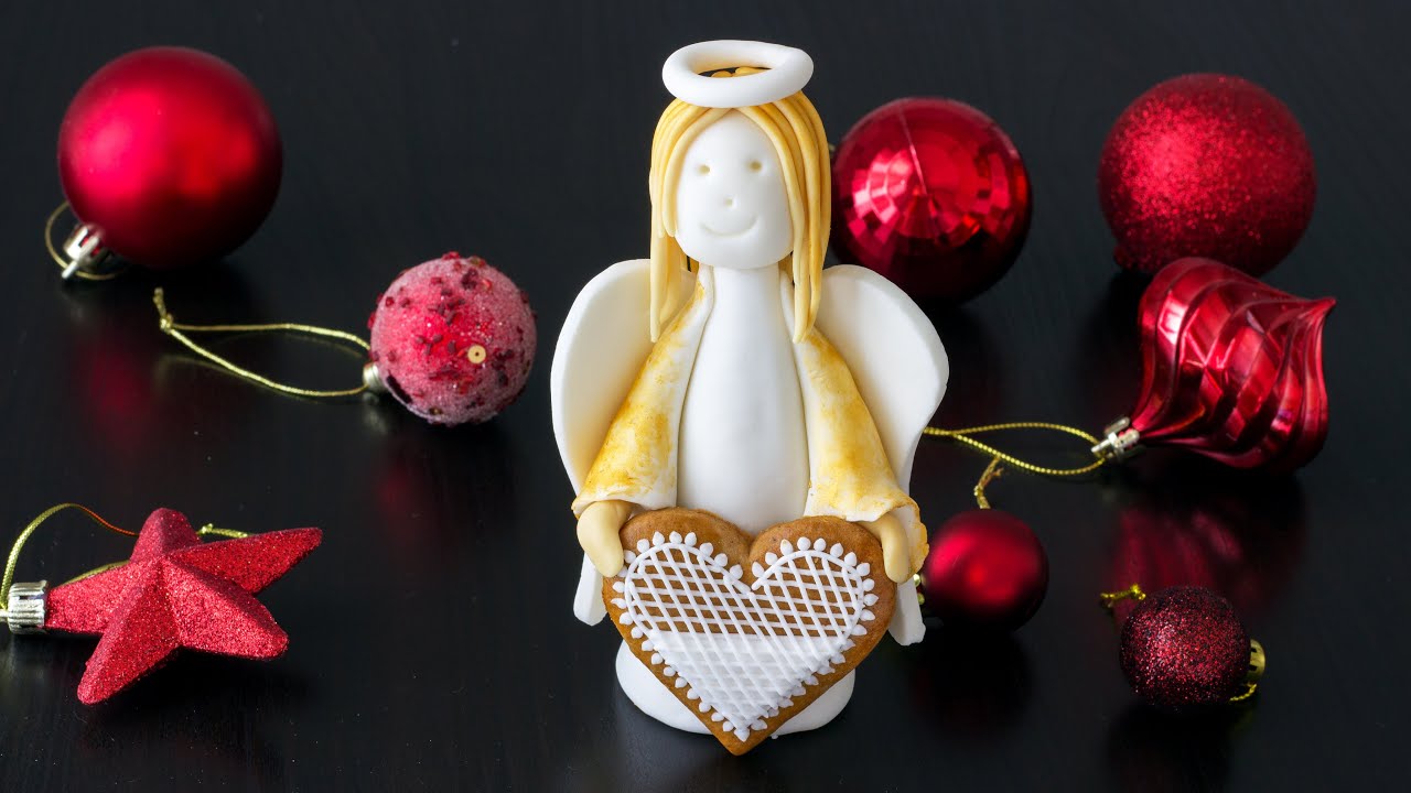 How to Make a Fondant Angel Cake Topper Tutorial