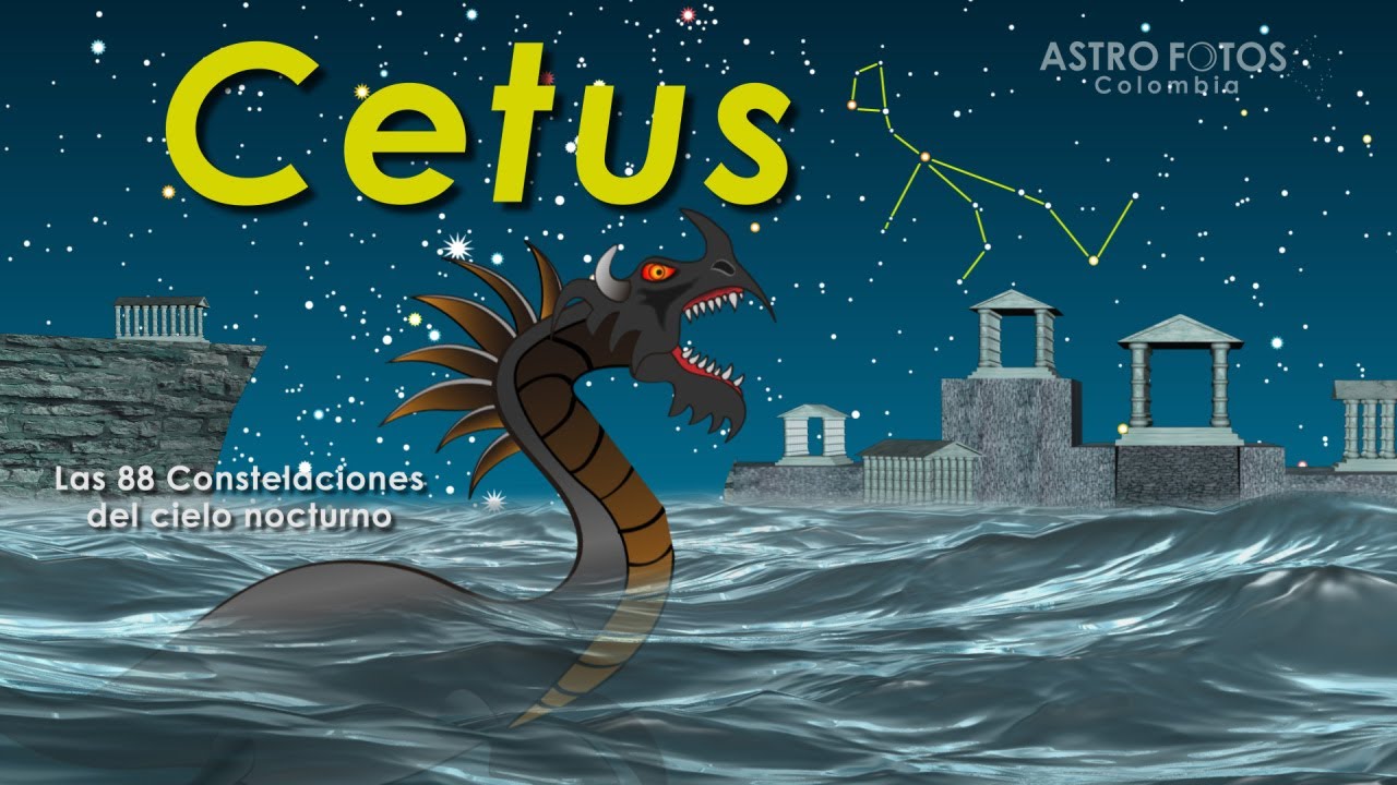 Cetus - La Ballena - Las 88 constelaciones