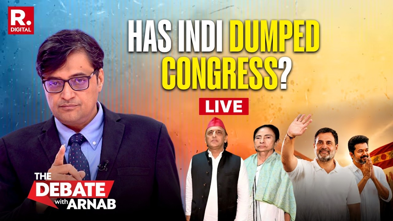 Debate With Arnab LIVE: Has INDI Dumped Congress In New Political Alignment Post Election Results?