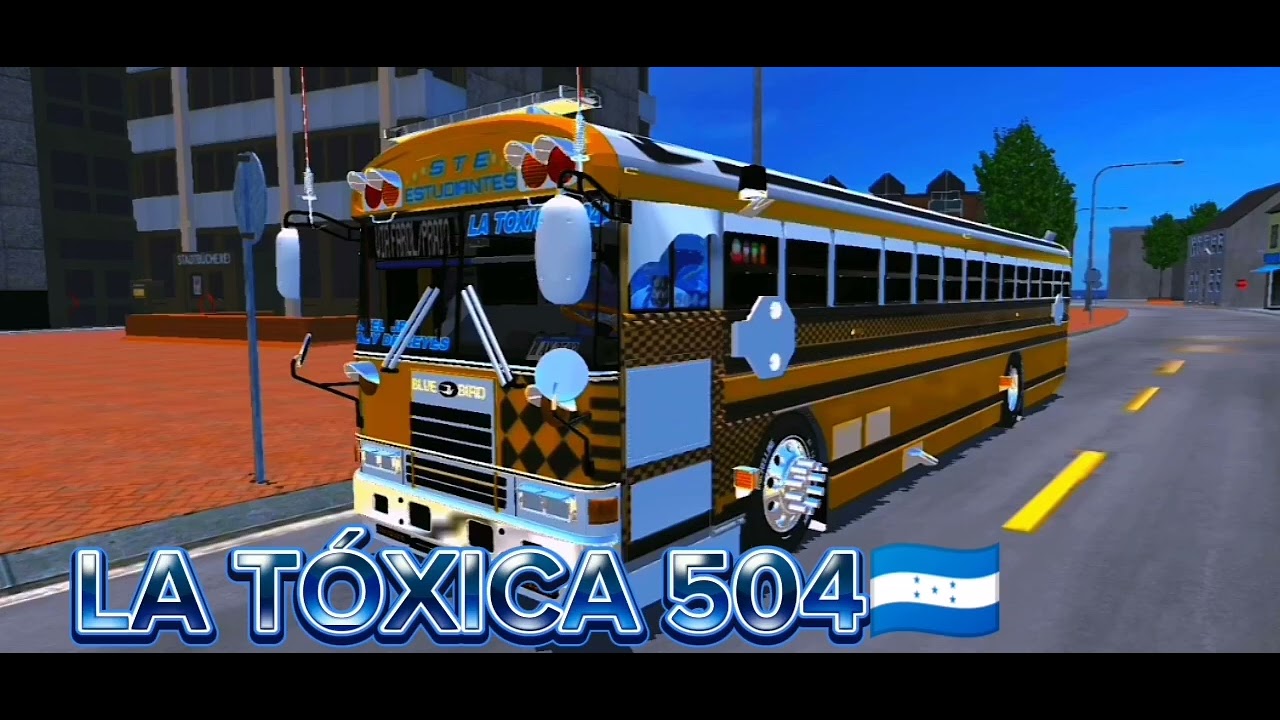 Mod LA TÓXICA para protón bus simulator mod pv