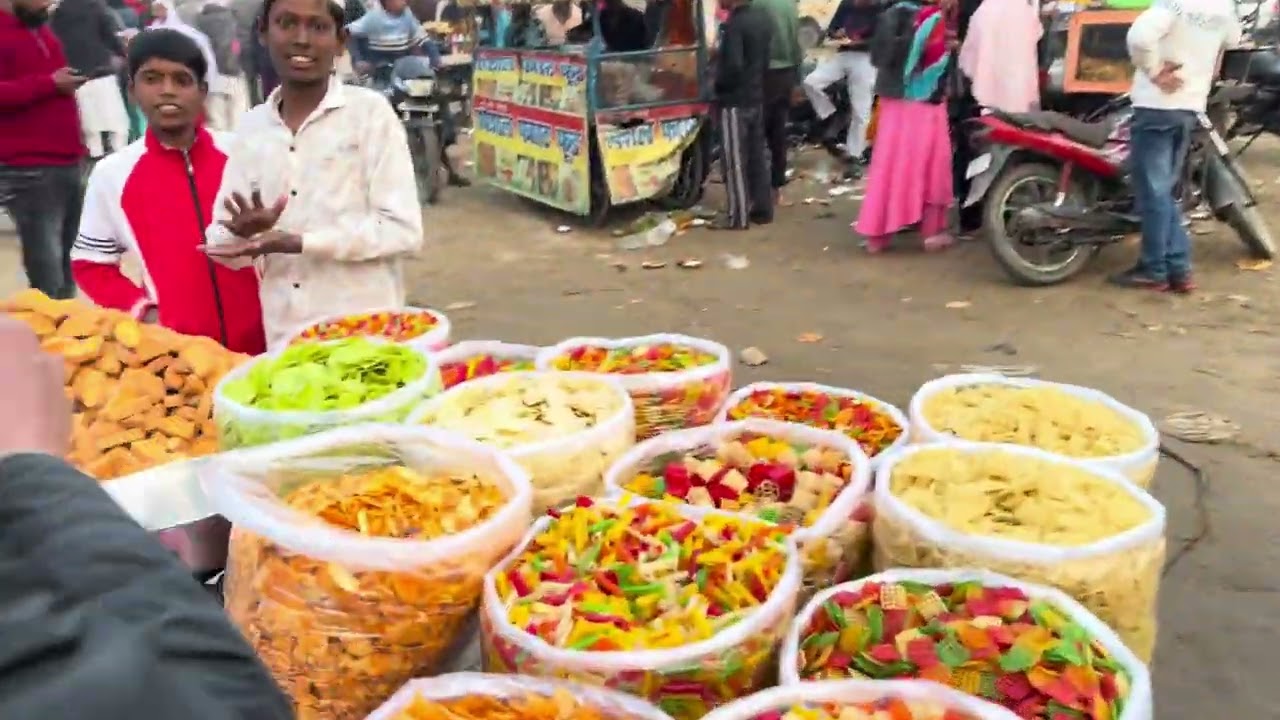 Zila Bijnor # khari # Mangal # bajar # all view 🥦🫑🌶️🍎🍗🍔￼￼￼￼