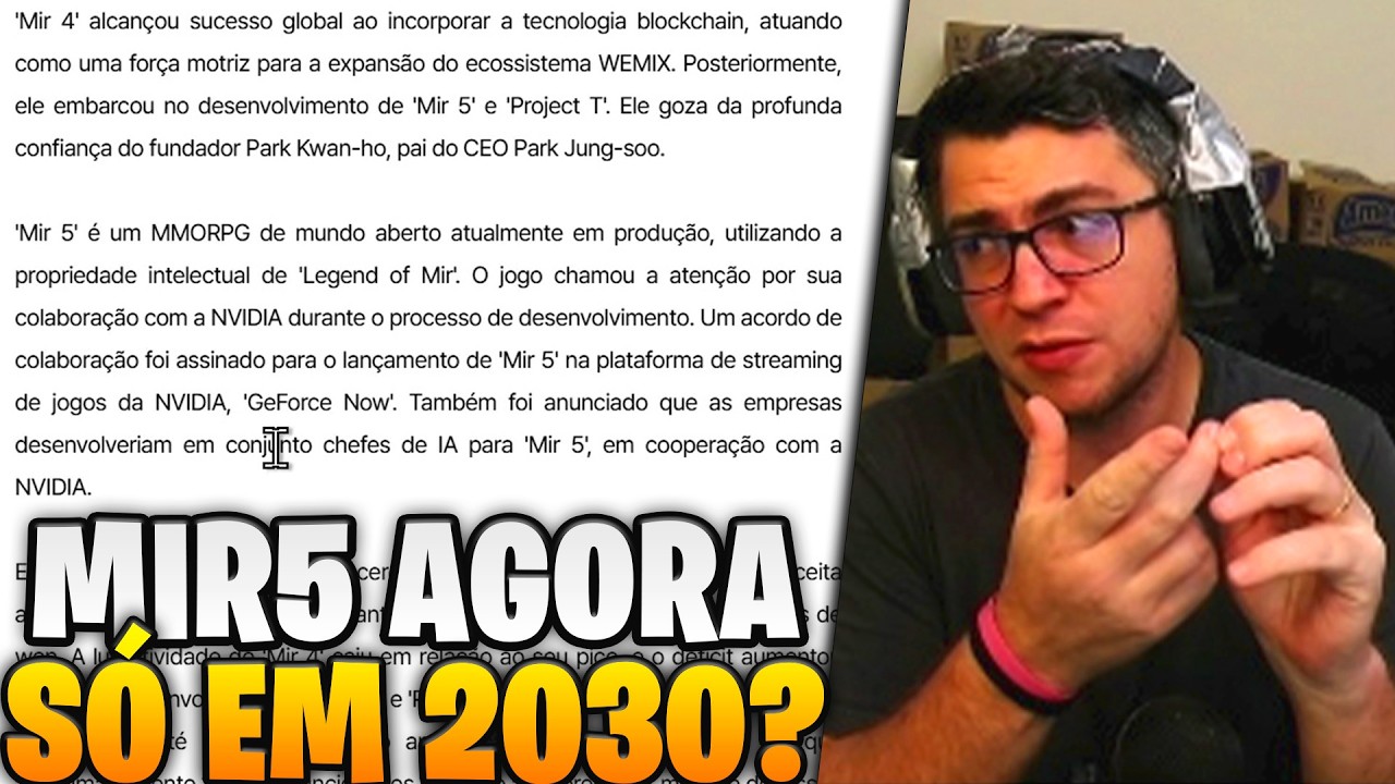 MIR5 SUSPENSO? MARCO VEIO REAGE CORTE DO BATATA | MIR4