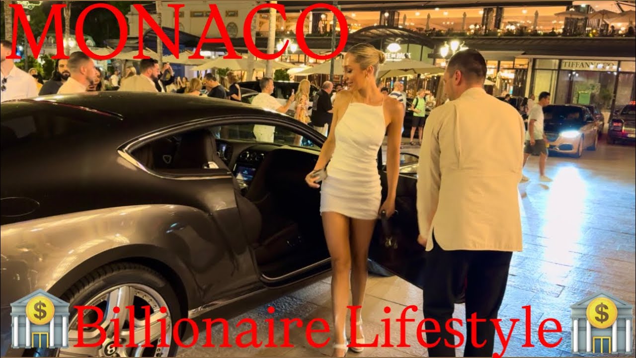 MONACO NIGHTLIFE AFTER DARK🔥COMPILATION LUXURY LIFESTYLE 🏦#monaco #billionaires #supercars 
