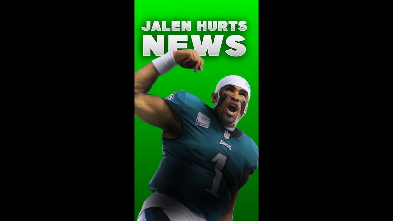 Jalen Hurts HUGE NFC AWARD #shorts
