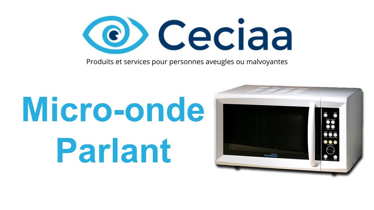 Présentation du Micro-ondes parlant Accessible aux Aveugles